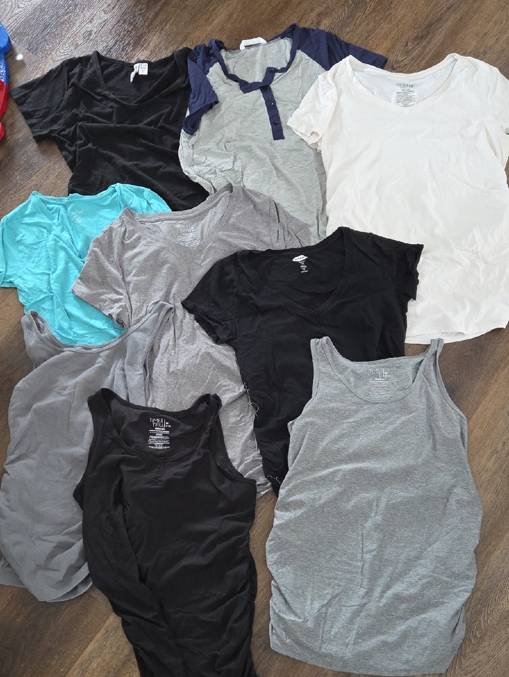 Women’s Short Sleeve Tee Pack — Gray, Black, White & Teal Staples